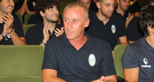 Il nuovo coach Fulvio Sileoni