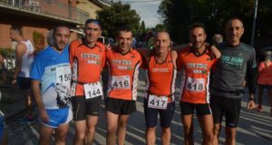 Gli atleti della Polisportiva Serralta