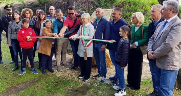 Intitolazione della fontana