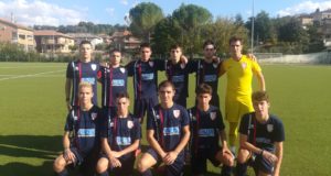La formazione della Juniores scesa in campo in casa contro il Camerino