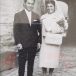 Gli sposi nel giorno del loro matrimonio (1959)