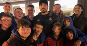 Il gruppo del Blugallery con Francesco Di Fulvio