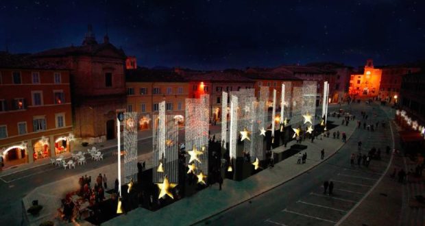Il progetto dell'installazione in Piazza del Popolo