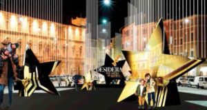 Il progetto dell'allestimento in piazza
