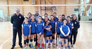 L'Under 13 femminile allenata da Roberto Vagni