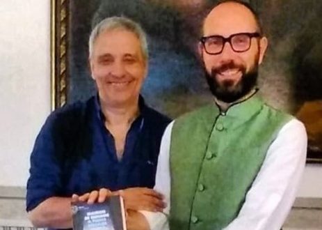 Rapaccioni e De Giovanni lo scorso luglio a San Severino