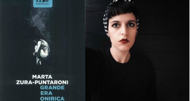 Marta Zura Puntaroni e la copertina del suo libro
