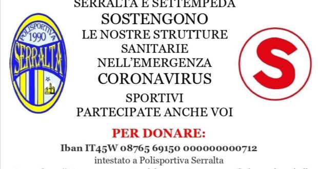 La solidarietà degli sportivi settempedani