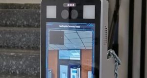 Il termoscanner installato da Contram