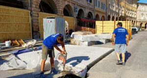 La buca iniziale
