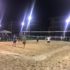 Un momento della prima edizione del torneo di beach volley al rione Settempeda