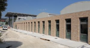 Il cantiere Itis nella parte che ormai sta per essere aperta agli studenti