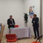 L'incontro nella sede elettorale