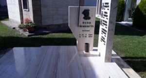 Il luogo di sepoltura di Remo Scuriatti al cimitero di San Michele