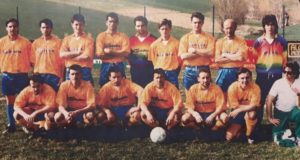 La squadra di calcio agli albori