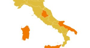 L'Italia da lunedì 1 febbraio