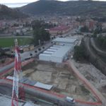 Il nuovo complesso dell'Itis visto dall'alto