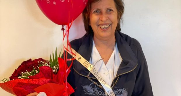Iris Fornari è da oggi, 1° aprile, in pensione