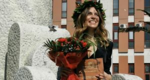 Francesca Feliziani, neodottoressa all'Università di Chieti