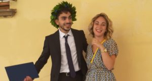 Il neodottore Damiano Cesaro