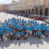 Foto di gruppo in Piazza del Popolo