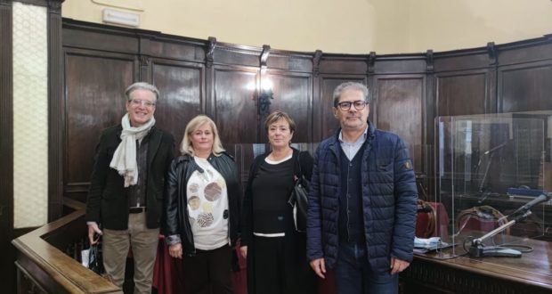 Da sinistra: Antognozzi, Gazzellini, Aronne e Borioni