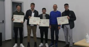 La cerimonia di consegna delle borse di studio