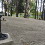 L'area verde rimessa a posto per i cani