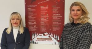 Il sindaco Rosa Piermattei e l'assessore Michela Pezzanesi