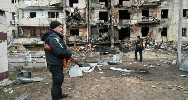 Distruzioni in Ucraina