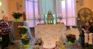 L'altare della reposizione alla "Lazzarelli"