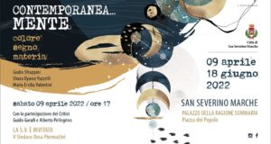 La brochure della mostra