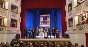 Lo spettacolo al Feronia