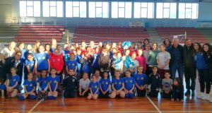 La foto di gruppo per il "Torneo di Pasqua"