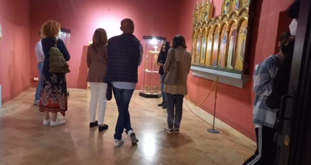 Visitatori in Pinacoteca