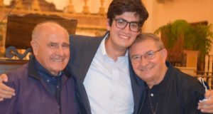 Don Donato con Francesco Marcatili e don Aldo