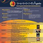 Il programma della festa