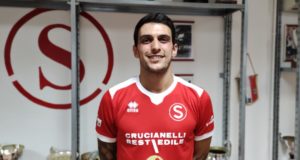Marco Mariani con la maglia della Settempeda