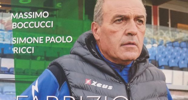 Fabrizio Castori nella copertina del libro