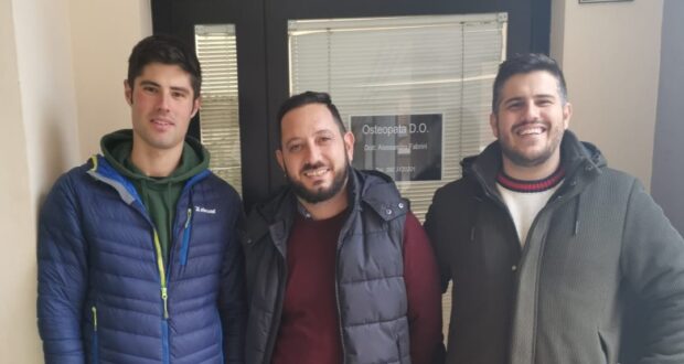 Da sinistra: Fabrini, Setaro e Pacella