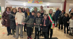 L'inaugurazione della mostra