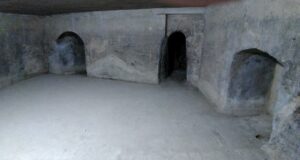 Uno degli ambienti del Museo di Borgo Conce