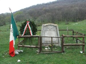 Il monumento al capitano Valerio