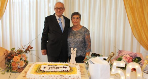 Antonio e Maria Grazia sposi da 50 anni