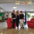 Da sinistra: la presidente Scaramazza, la dirigente scolastica Scattolini e la referente del progetto Alessandra Aronne