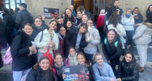 La foto scattata a Roma a margine della kermesse