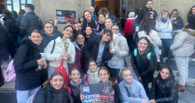 La foto scattata a Roma a margine della kermesse
