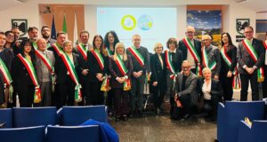 I sindaci alla firma del progetto "Noi Marche"