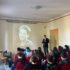Emanuele Piloni parla agli studenti del "Bambin Gesù"