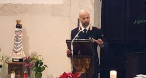 Il comandante Lucarelli a San Lorenzo